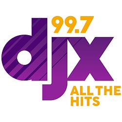 99.7 DJX radio logo