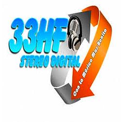 33hf Stereo Digital radio logo