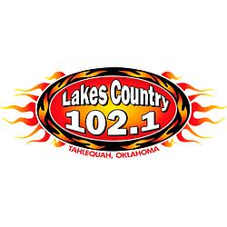 Lakes Country 102.1 radio logo