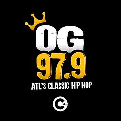 OG 97.9 radio logo