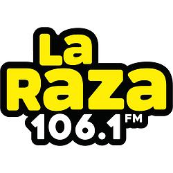 La Raza 106.1 FM logo