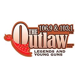 103.1 The Outlaw radio logo