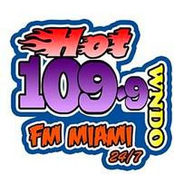 WNDO Hot 109.9 FM logo
