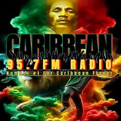 CARIBBEAN 95.7FM RADIO logo