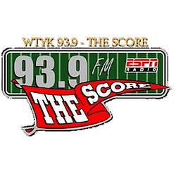 93.9 The Score radio logo