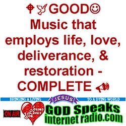 GOD Speaks internet radio logo