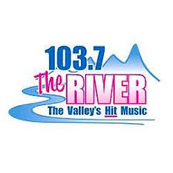 103.7 The River radio logo