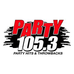 Party 105.3 FM logo