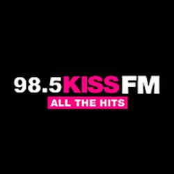 98.5 Kiss FM logo