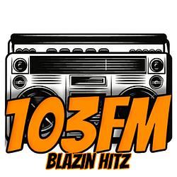 103FM Blazin Hitz radio logo