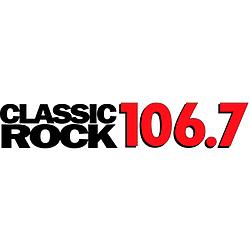 Classic Rock 106.7 radio logo