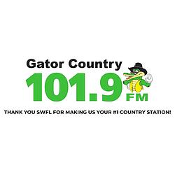 Gator Country 101.9 radio logo