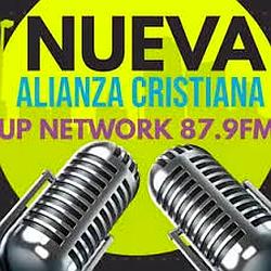 Alianza Cristiana radial 87.9 fm logo