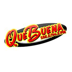 Que Buena 105.5/94.3 FM logo