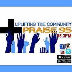 Praise 95 radio logo