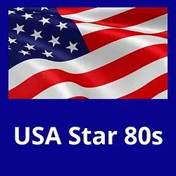 USA Star 80s radio logo