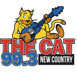 99.3 The Cat radio logo