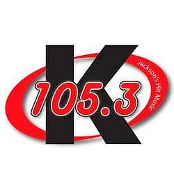 K105.3 radio logo