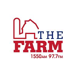 97.7 The Farm radio logo