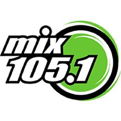 Mix 105.1 radio logo