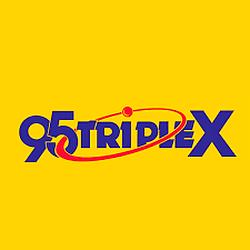 95 Triple X radio logo