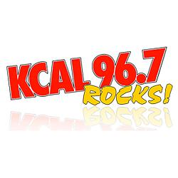 96.7 KCAL Rocks radio logo