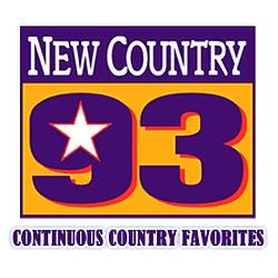 New Country 93 - KKNU radio logo