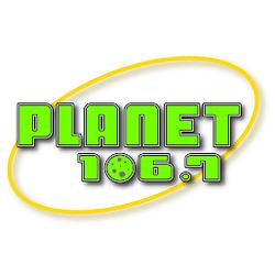 Planet 106.7 radio logo