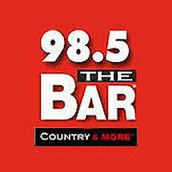 98.5 The Bar radio logo