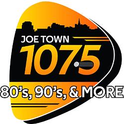 Joe Town 107.5 radio logo