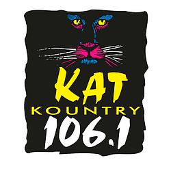 Kat Country 106.1 radio logo