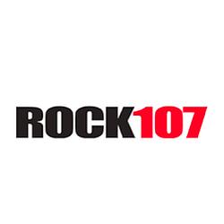 Rock 107 radio logo