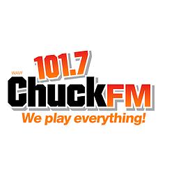 101.7 Chuck FM logo