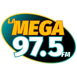 La Mega 97.5 radio logo