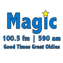 Magic 590 AM radio logo