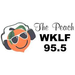 WKLF 95.5 The Peach radio logo
