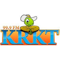 99.9 KRKT radio logo