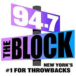 94.7 The Block radio logo