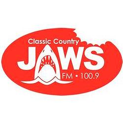 Jaws Country 100.9 radio logo