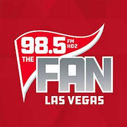 98.5 The Fan radio logo