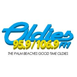 Oldies 95.9 & 106.9 radio logo