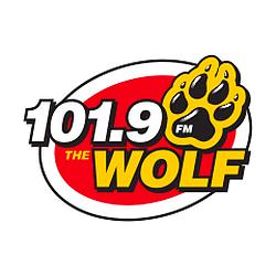 101.9 The Wolf radio logo