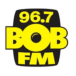 96.7 Bob FM logo