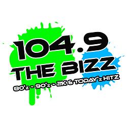 104.9 The Bizz radio logo