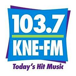 103.7 KNE-FM logo