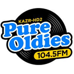 Pure Oldies 104.5 radio logo
