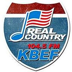 Real Country 103.5 radio logo