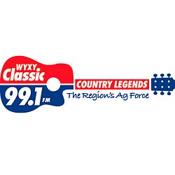 WYXY Classic 99.1 radio logo