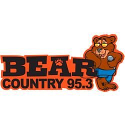 Bear Country 95.3 radio logo