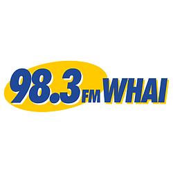 98.3 WHAI radio logo